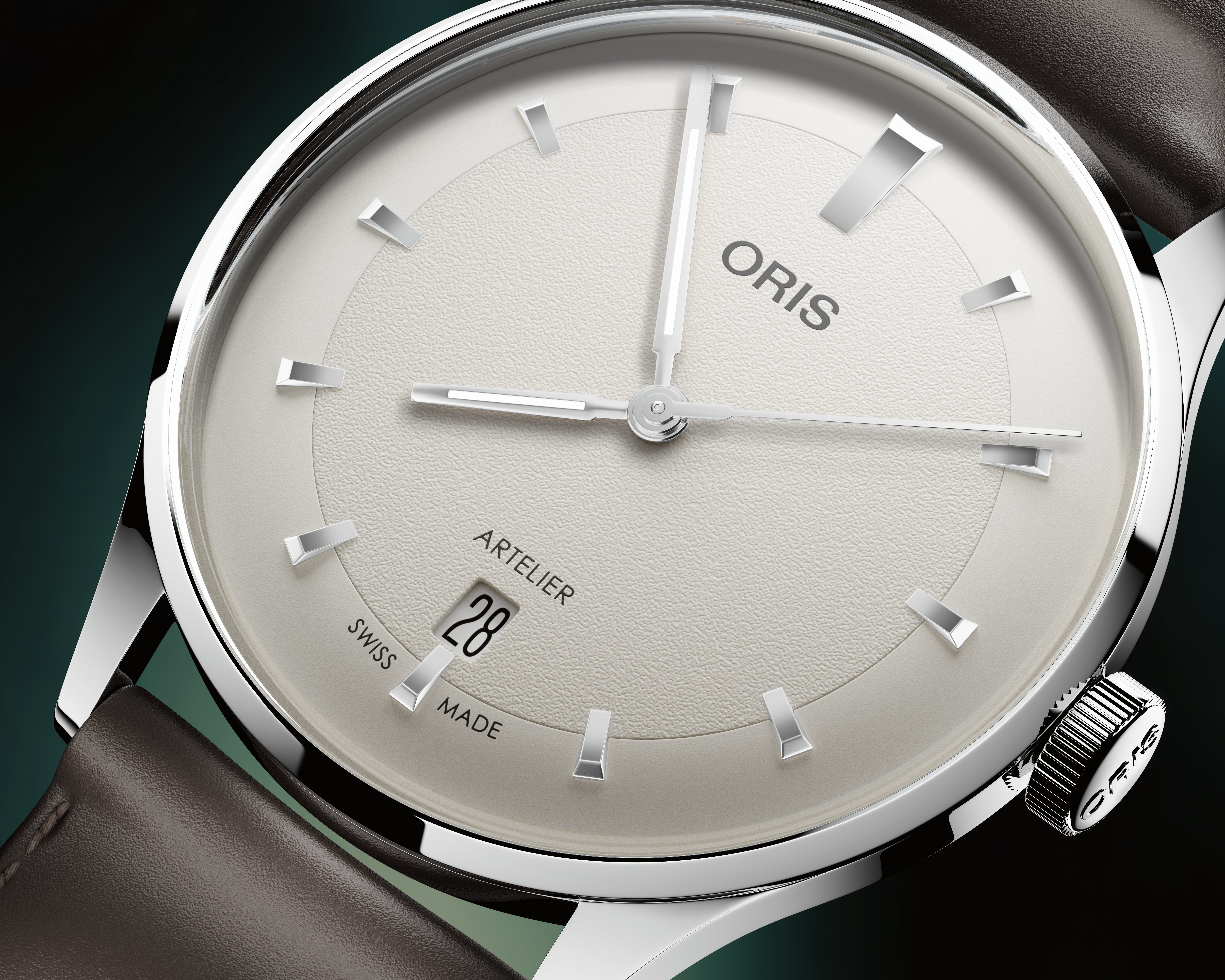 ORIS  Мужские швейцарские часы, автоматический механизм, сталь, 38 мм